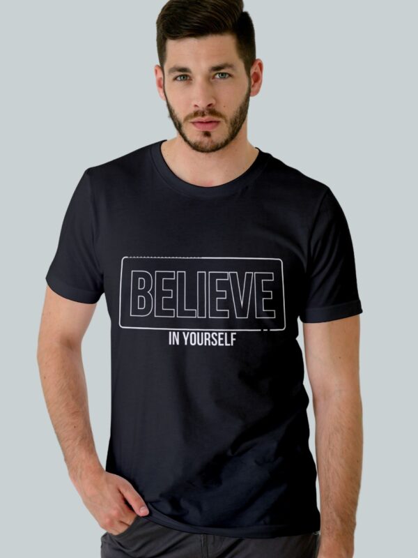 Believe in Yourself - Cotton Bio-Washed T-Shirt