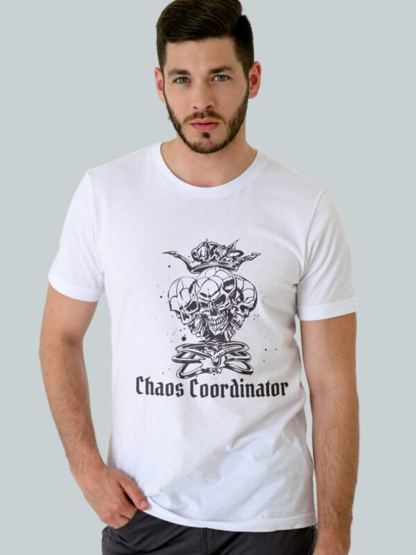 Chaos Coordinator- Cotton Bio-Washed T-Shirt