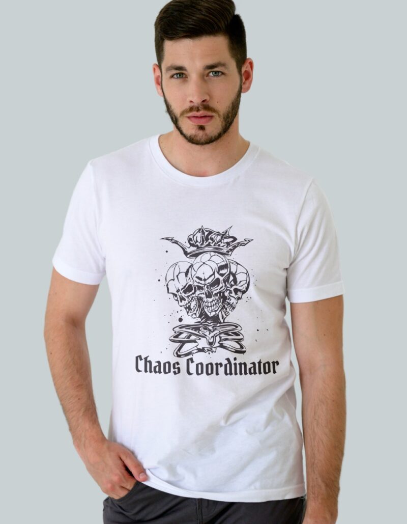 Chaos Coordinator- Cotton Bio-Washed T-Shirt
