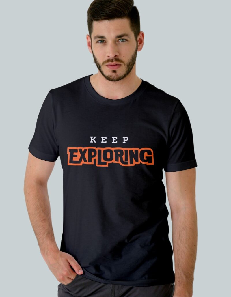 Classic T-Shirt-"Keep Exploring"