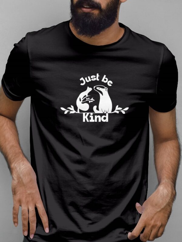 Classic Printed T-Shirt - "Just Be Kind"
