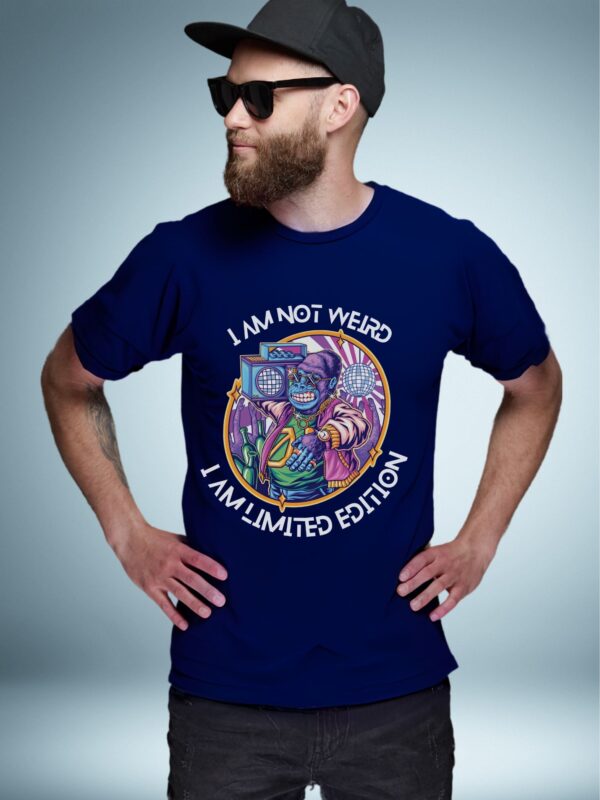 I am not weird , I am Limited Edition Black T-shirt