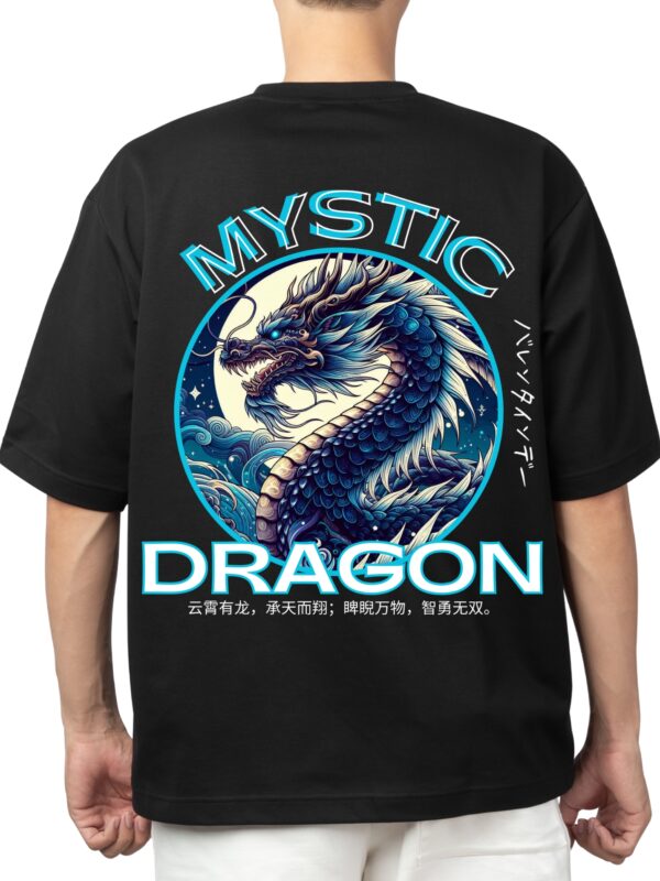 Oversized T-Shirt Mystic Dragon