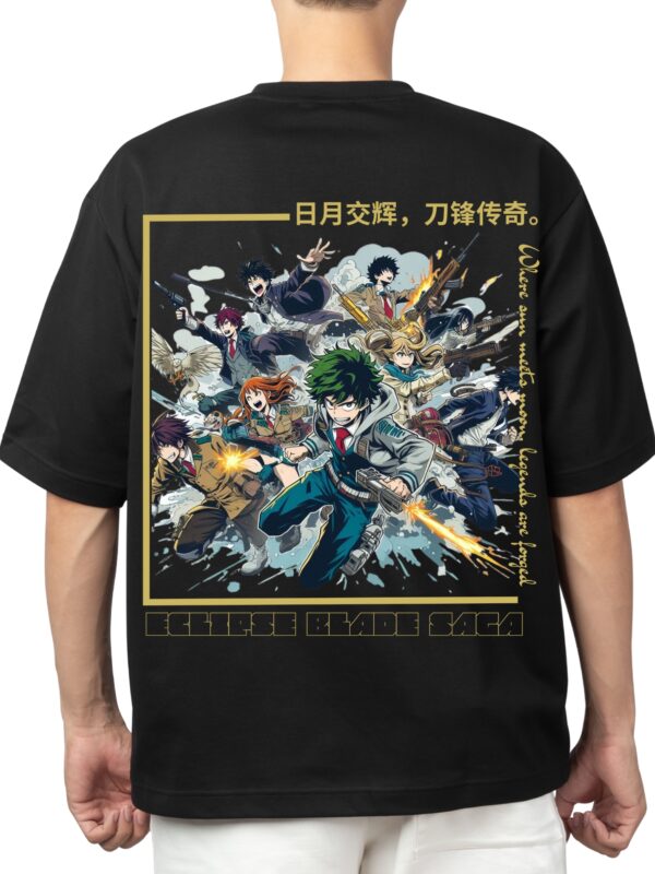 Oversized T-Shirt Eclipse Blade Saga