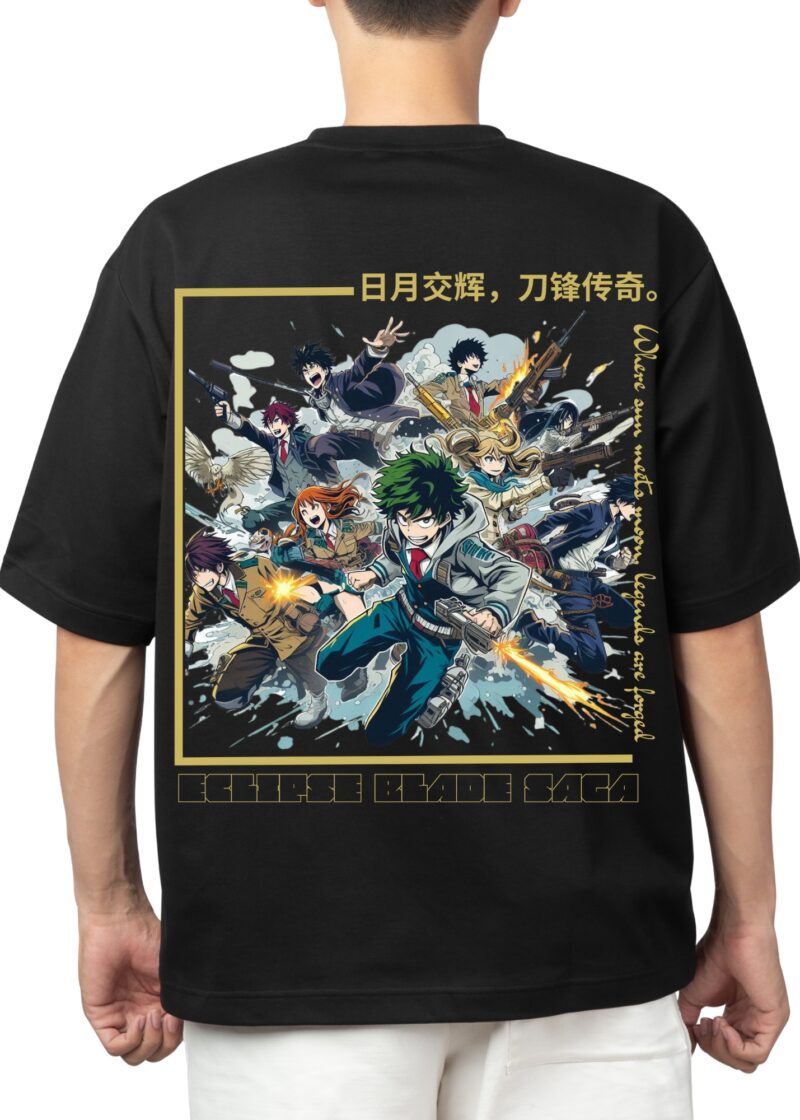 Oversized T-Shirt Eclipse Blade Saga