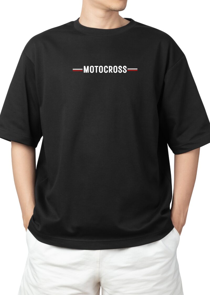 Oversize T-shirt Motocross Dirt Devil - Image 2