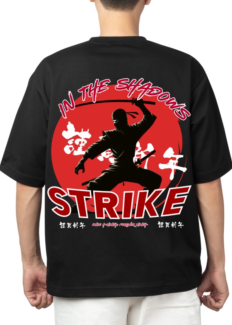 Oversized T-Shirt In The Shadow Strike