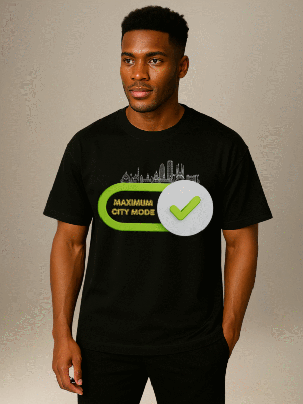 City Soul Collection - Oversize T-shirt - Maximum City Mode - Mumbai