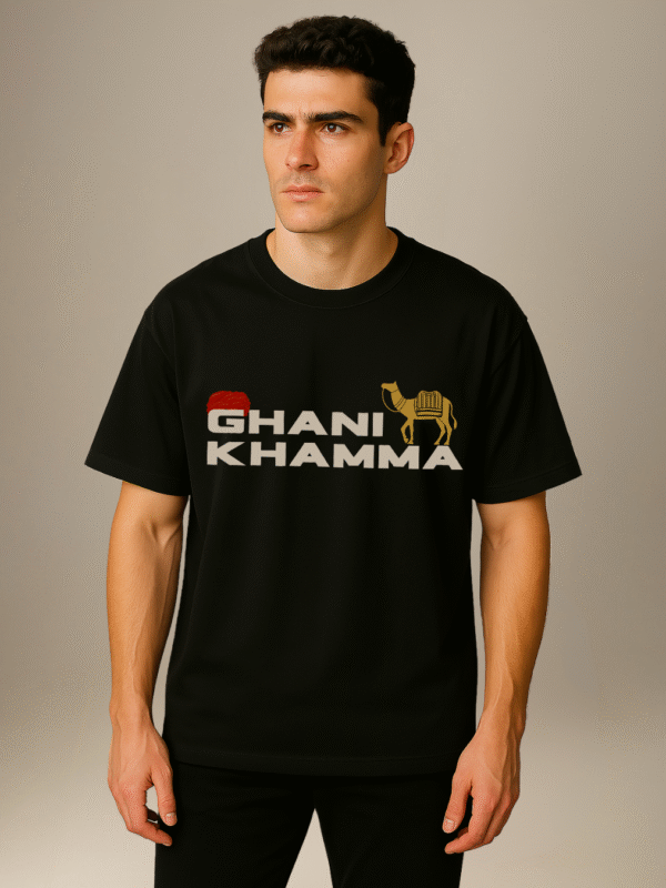 City Soul Collection- Oversize T-shirt- Ghani Khamma - Jaipur