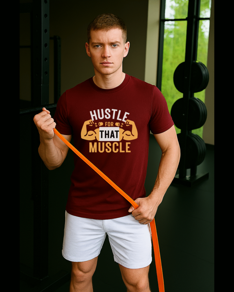 Desear Active Wear 'Hustle For That Muscle'